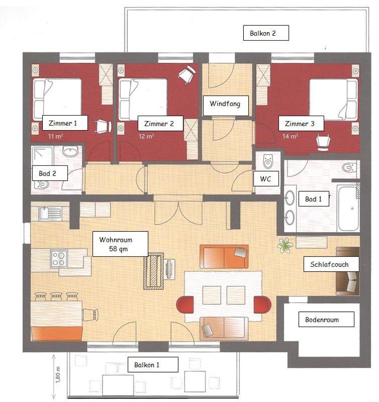 All Seasons Lodge By All In One Apartments Kaprun Eksteriør billede